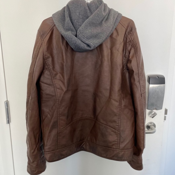 Guess Jeans Faux Leather Jacket - Picture 2 of 2